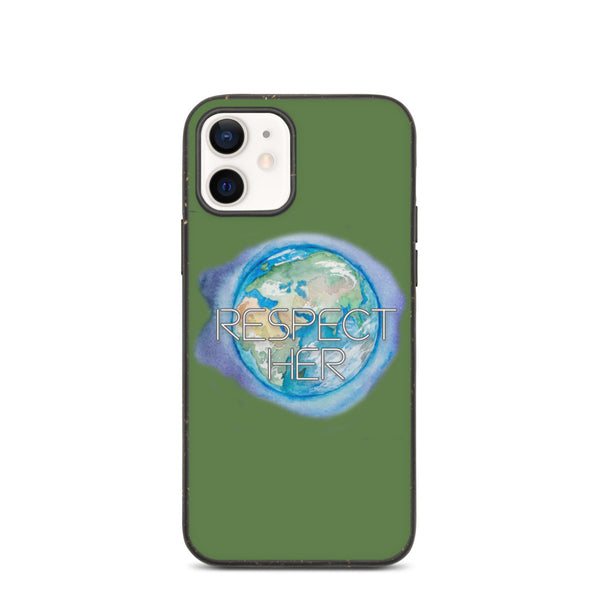 Respect Mother Earth Biodegradable iPhone Case